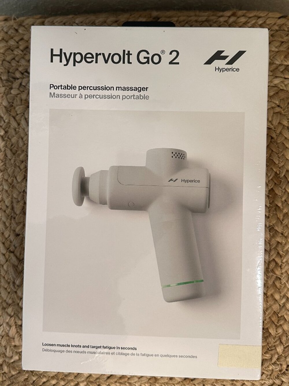 Hyperice Hypervolt Go 2 Portable Percussion Massager – New Sealed